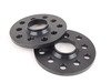 ES#2731314 - 2055571ASW - DR Series Wheel Spacers (Black) - 10mm (Pair) - Version 1 - Fine tune your stance and improve handling - H&R - Audi Volkswagen