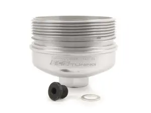  Billet Aluminum Oil Filter Housing - Clear Anodized