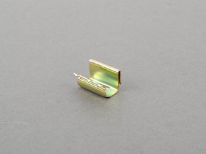 ES#1720779 - 2019881778 - Window Slot Seal Clip - Priced Each - Use new hardware when necessary - Genuine Mercedes Benz - Mercedes Benz