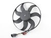 ES#3139120 - 1K0959455N - Primary Fan Assembly - 360mm (Red 2-Pin Connector Housing) - Larger of the two cooling fans found behind the radiator - Hudson - Audi Volkswagen