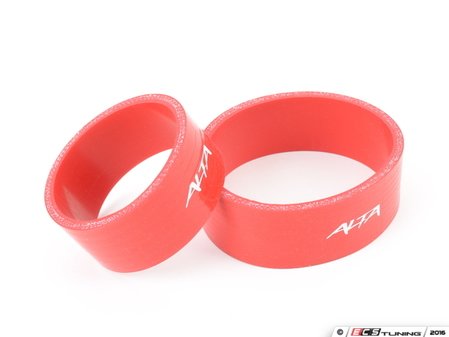ES#3103025 - AMPENG303RD - Intercooler Couplers Red - Pair - Made from high temp silicone, these couplers will replace the small rubber hose connectors - Alta Performance - MINI