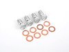 ES#3245739 - HVW4411 - Sport Brake Lines - Kit (Choose A Color) - Complete set of smoked, DOT-compliant lines for an improved pedal feel - Neuspeed - Volkswagen