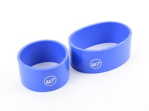 ES#3088929 - 53-3M7406 - Silicone Intercooler Boots - Blue  - Replace your dull, black, dry-rotted intercooler boots with a new set of M7 100% silicone replacements - M7 Speed - MINI