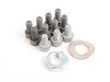 ES#3142421 - N01473911KT3 -  Lightweight Pulley Installation Hardware Kit - Includes brand new hardware to secure your new ECS Tuning Lightweight Pulley Set! - Assembled By ECS - Audi