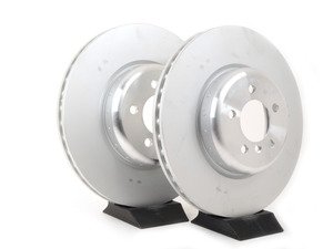 ES#3096320 -  34106797606ktKT - Front Brake Rotors - Pair (370x30) - Factory Direct Replacement (370x30) - Genuine BMW - BMW