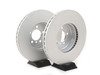 ES#3096320 -  34106797606ktKT - Front Brake Rotors - Pair (370x30) - Factory Direct Replacement (370x30) - Genuine BMW - BMW