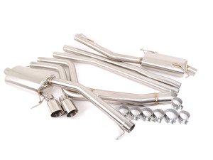 ES#2985582 - 49-36308 - Cat Back Exhaust System - Mandrel-bent stainless steel with polished tips - AFE - BMW