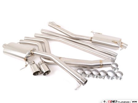 ES#2985582 - 49-36308 - Cat Back Exhaust System - Mandrel-bent stainless steel with polished tips - AFE - BMW