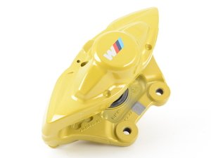 ES#2706882 - 34206855482 - Yellow BMW M Performance Rear Caliper - Right - Stop fast and look great doing it - Genuine BMW M Performance - BMW