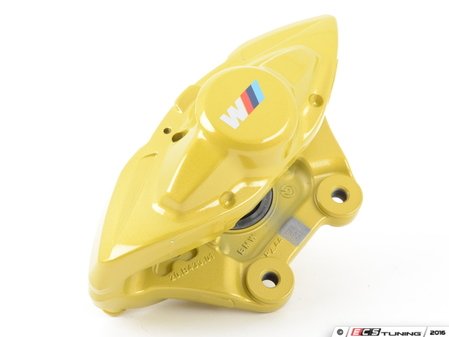 ES#2706882 - 34206855482 - Yellow BMW M Performance Rear Caliper - Right - Stop fast and look great doing it - Genuine BMW M Performance - BMW