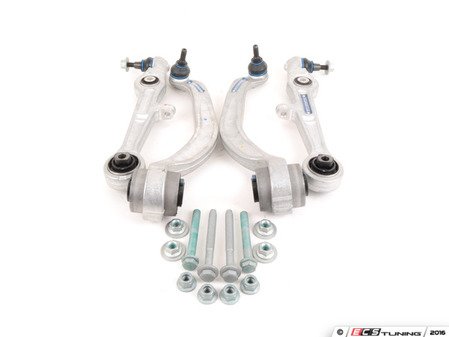 ES#2661130 - 8E0407694AGKT - Front Lower Heavy Duty Control Arm Kit - Includes all front lower control arms & hardware - Meyle HD - Audi