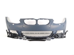 ES#2515364 - 51118044660KT - M-Sport Front Bumper Assembly Retrofit - Complete front bumper assembly, primed and ready for painting - Genuine BMW - BMW