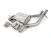 ES#2827619 - SSXAU504 - Cat-Back Exhaust System - Non-Resonated - 2.5" stainless steel with twin 76.2mm polished tips - Milltek Sport - Audi