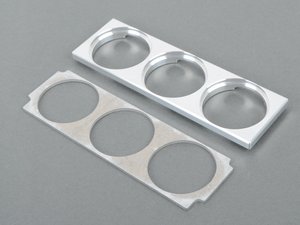 ES#3078797 - 5070694 - MK4 Aluminum Triple Gauge Panel - Brushed - (NO LONGER AVAILABLE) - Add some style and function you your vehicle with this triple gauge panel - 42 Draft Designs - 