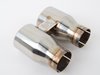 ES#2827619 - SSXAU504 - Cat-Back Exhaust System - Non-Resonated - 2.5" stainless steel with twin 76.2mm polished tips - Milltek Sport - Audi