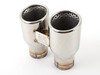 ES#2827619 - SSXAU504 - Cat-Back Exhaust System - Non-Resonated - 2.5" stainless steel with twin 76.2mm polished tips - Milltek Sport - Audi