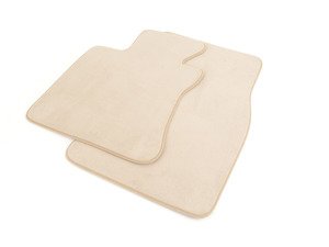 ES#514539 - 51479117357 - Driver Side Floor Mat - Creambeige - Genuine BMW driver side replacement floor mat - Genuine BMW - BMW