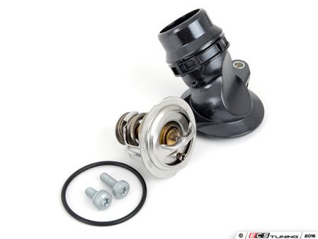 ES#2608016 - 06J121113AKT - Thermostat Replacement Kit - Keep your cooling system efficient with a new thermostat, housing and o-ring - Genuine Volkswagen Audi - Audi