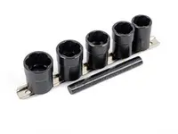 LTI Tools Twist Extractor Socket Set for BMW Wheel Locks 6