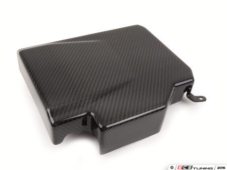 ES#3136956 - 019468ECS01A - Carbon Fiber ECU Cover - Audi B9 A4/A5 - Compliment your engine bay and hide away the exposed ECU - ECS - Audi