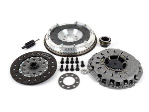 ES#3108289 - 520-160-240KT - JB Racing Lightweight Aluminum Flywheel & Clutch Kit - Includes pressure plate, throwout bearing & clutch disc - Assembled By ECS - BMW