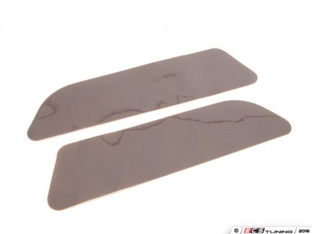 ES#3141518 - 020232ECS01 - Front Bumper Reflector Film Set - Gunsmoke  - Pre-cut Lamin-X film to cover both orange reflectors on the front bumper cover - ECS - Audi