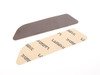 ES#3141518 - 020232ECS01 - Front Bumper Reflector Film Set - Gunsmoke  - Pre-cut Lamin-X film to cover both orange reflectors on the front bumper cover - ECS - Audi
