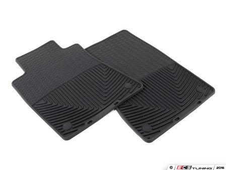 ES#2194925 - W37 - Front All-Weather Floor Mats - Black  - All-weather protection to endure the harshest conditions - WeatherTech - Mercedes Benz