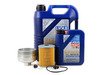 ES#3096264 - 009390ECS06KT -  Oil Service Kit - With Magnetic Drain Plug & Polished Aluminum Oil Filter Housing - Featuring polished billet aluminum filter housing! Includes Mann oil filter and Liqui Moly 5w-40 oil - Assembled By ECS - Volkswagen