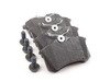 ES#3142556 - 1H0698451H - Low-Metallic Rear Brake Pad Set - TRW Pro pad set featuring a copper-free low-metallic compound - TRW - Volkswagen