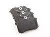 ES#3142556 - 1H0698451H - Low-Metallic Rear Brake Pad Set - TRW Pro pad set featuring a copper-free low-metallic compound - TRW - Volkswagen