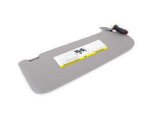 ES#2138322 - 51167248859 - Sun Visor with Label - Left - Everest Gray - Genuine BMW - BMW