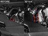 ES#3102573 - 000931ECS08 -  Fuel Line Relocation Kit - Re-routes the fuel line underneath the intake tube for a cleaner look! - ECS - Audi