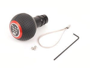 ES#3141685 - GS2SECS - ECS Exclusive - Black Air Leather - Black Anodized - Weighing in at approximately 215 grams the added inertial mass makes shifting effort substantially less while speeding up the process at the same time. - Black Forest Industries - Audi Volkswagen