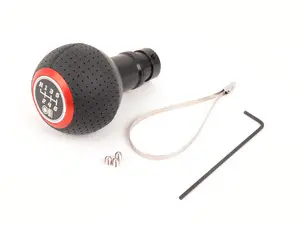 ECS Exclusive - Black Air Leather - Black Anodized