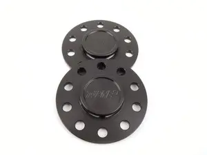 7.5mm Wheel Spacers with Integrated Hub Extenders - Black (Pair)