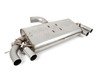 ES#2828263 - SSXVW260 - Valved Cat-Back Exhaust System - Non-Resonated - Get that Exhaust tone you've been looking for! Features 3" construction with quad Black Velvet oval tips. - Milltek Sport - 