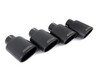 ES#2828263 - SSXVW260 - Valved Cat-Back Exhaust System - Non-Resonated - Get that Exhaust tone you've been looking for! Features 3" construction with quad Black Velvet oval tips. - Milltek Sport - 