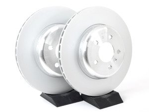 ES#3096326 - 34206797607GSKT - Rear Brake Rotors - Pair (345x24) - Genuine replacement rotors from BMW - Genuine BMW - BMW