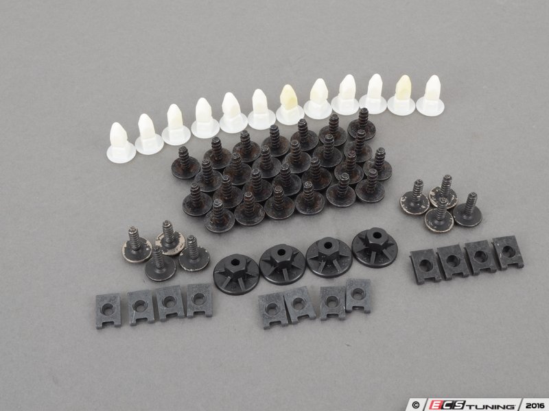 Genuine Volkswagen Audi n103546021KT Front Fender Liner Hardware Kit