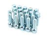 ES#3138549 - 003462ECS01KT2 -  Wheel Spacer Flush Fit Kit - Polished Bolts - Aggressive - Includes spacers & Polished bolts to obtain a flush look on your OE 19" 'Peeler' style wheels - ECS - Audi