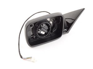 ES#84330 - 51167890467 - Exterior Mirror - Left - Glanzschwarz/Gloss Black. Mirror assembly that does not include glass or cap - Genuine BMW - BMW