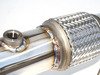 ES#3142883 - HS13GF7DPC - 3" Stainless Steel Downpipe With High-Flow Catalytic Converter - A great way to add power through the entire RPM range - Invidia - Volkswagen
