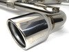 ES#3142887 - HS09GF6G3S - MK6 GTI 2.0T 3" Cat-Back Exhaust System - Resonated - Featuring 110mm polished stainless steel tips! - Invidia - Volkswagen