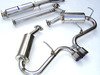 ES#3142987 - HS03MCSGTT - 2.36" Cat-Back N1 Exhaust System  - Featuring 80mm dual titanium tips! - Invidia - MINI