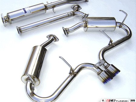 ES#3142987 - HS03MCSGTT - 2.36" Cat-Back N1 Exhaust System  - Featuring 80mm dual titanium tips! - Invidia - MINI