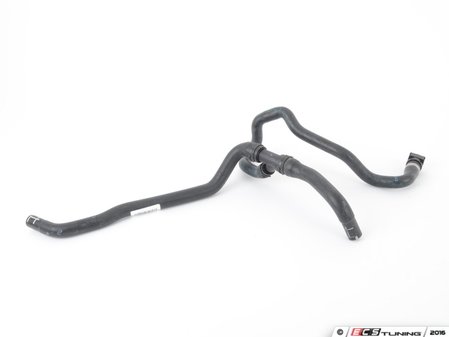 ES#25097 - 11537527605 - E85 Coolant Hose - Attaches from inlet pipe to heat exchanger - Genuine BMW - BMW