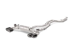 ES#3142988 - ME-BM/T/8H - Akrapovic Evolution Titanium Exhaust System - Carbon Fiber Tips - Light-weight titanium exhaust with a wonderful growl! - Akrapovic - BMW