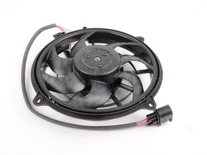 ES#399383 - 4Z7959455M - Auxiliary Fan Assembly With Control Unit - 280mm - Located on the right side behind the main radiator. 350W. - Genuine Volkswagen Audi - Audi