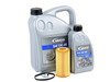 ES#3141773 - 2.5LECOKT -  Economy Oil Service Kit - Only the essentials to perform an oil service. Includes German Made Vaico oil that meets VW 502.00 & 505.00 standards - Assembled By ECS - Volkswagen